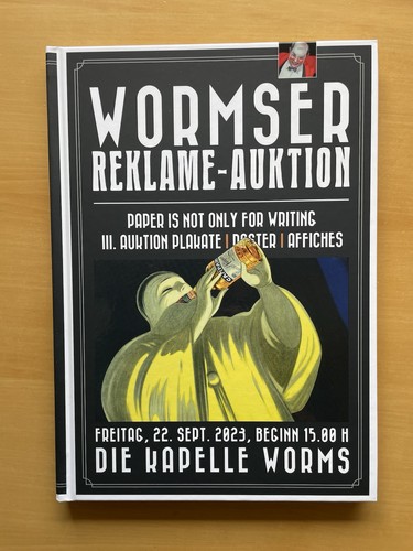 Plakat auktion wormser - 3.,