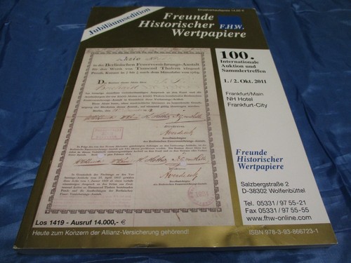 Historische wertpapiere - historische,