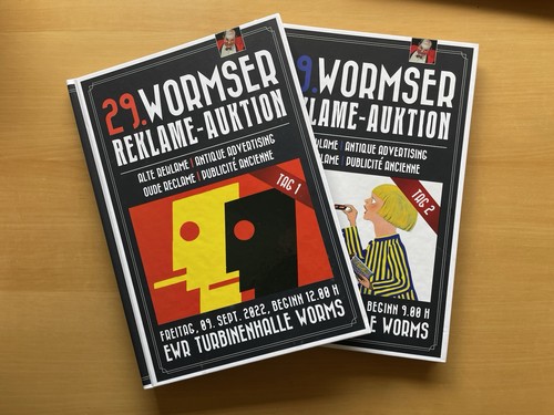 Wormser reklame auktion - reklame,