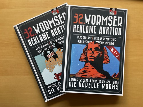 Wormser reklame auktion - reklame,