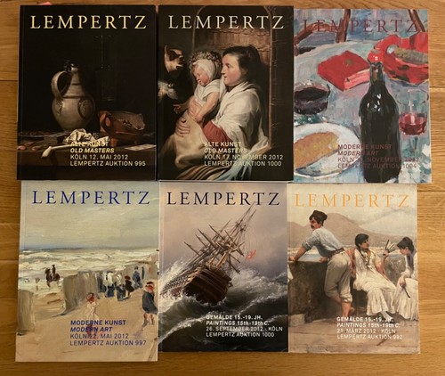 Konvolut lempertz kataloge - lempertz,