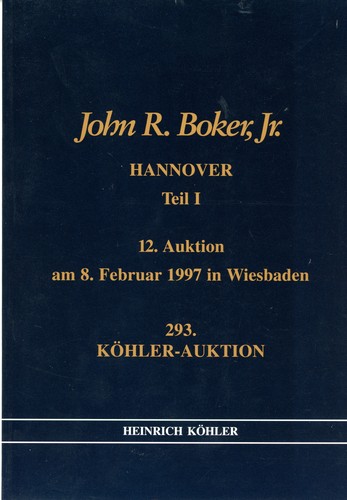 Auktionskatalog köhler 293 - auktionskatalog:,