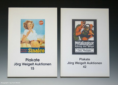 Kataloge plakate jörg weigelt - kataloge,