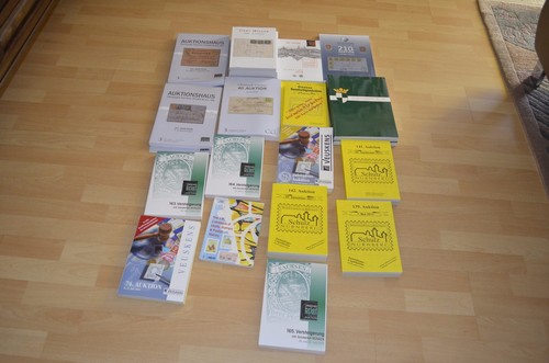 Auktionskataloge verschiedene - auktionskataloge,,