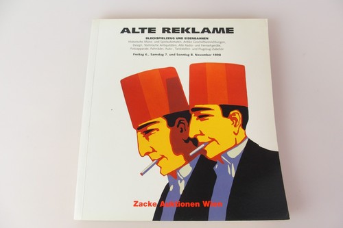Auktionskatalog alte reklame - auktionskatalog,