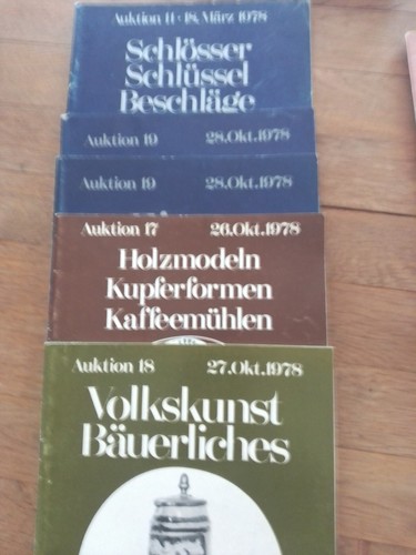184 auktionskataloge der - der, fa