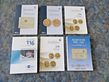 6 x Auktionskataloge *
