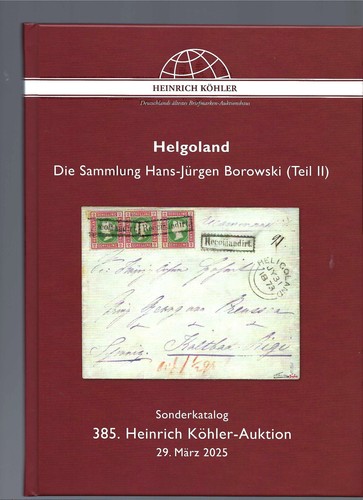 Auktionskatalog helgoland 2025 - auktionskatalog,