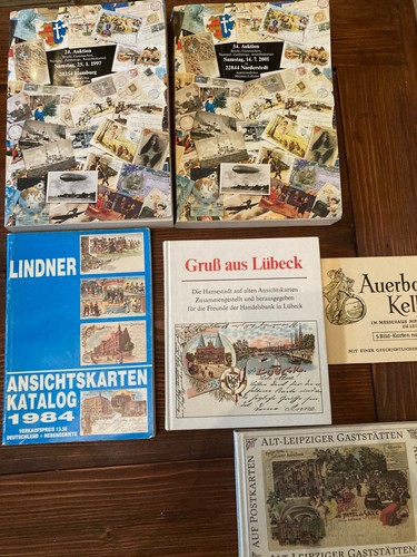 Postkarten sammler bücher - sammler, ak