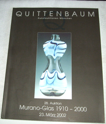 Auktionskatalog murano glas - auktionskatalog,
