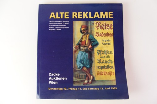 Auktionskatalog alte reklame - auktionskatalog,