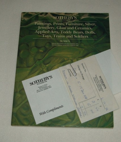 Rarer auktionskatalog sotheby - auktionskatalog,