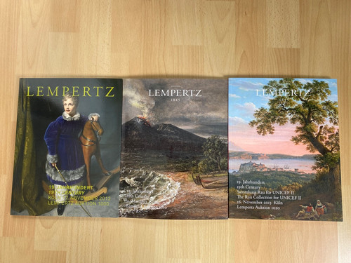 Konvolut lempertz kataloge - konvolut,