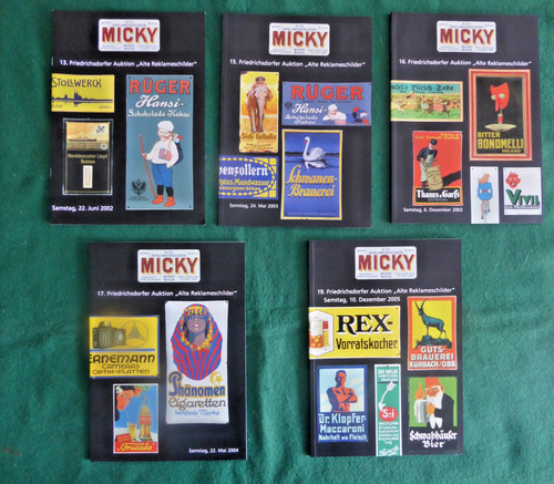 Micky waue auktionskataloge - 5,