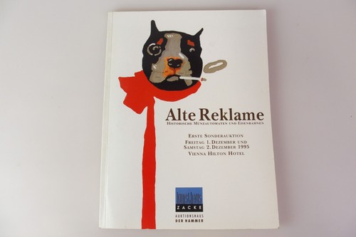 Auktionskatalog alte reklame - auktionskatalog,