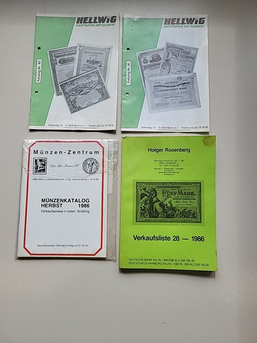 Katalog münzen banknoten - katalog,