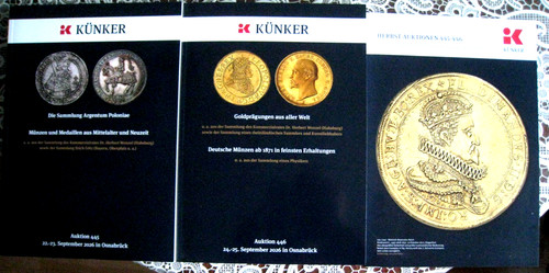 Münzkataloge künker 445 und - münzkataloge,